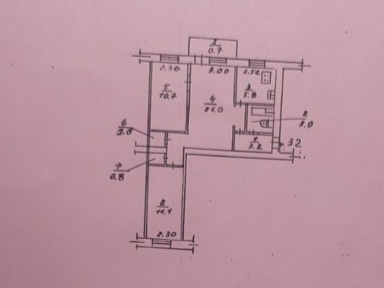 Продаж 3-ох кімнатної квартири - фото 1