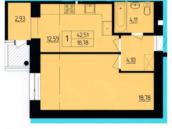 Вигідна пропозиція! 1-кімнатна квартира в ЖК Design Park, мкрн Дубове Хмельницкий