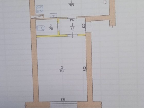 Продається однокімнатна квартира в місті Шостка Шостка