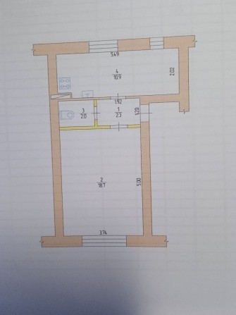 Продається однокімнатна квартира в місті Шостка - фото 1