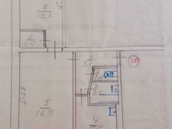 2-кімнатна квартира м.Нікополь під ремонт Никополь