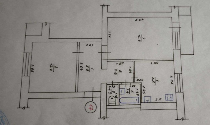 Продаж двокімнатну квартири, Вінницька, Якушинці - фото 1
