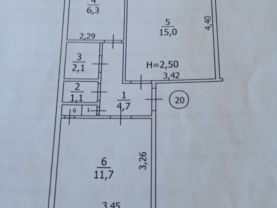 Продам квартиру від власника Ладижин