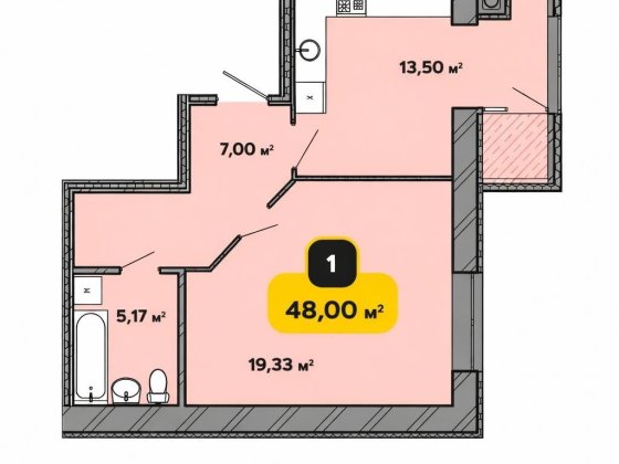Продаж Зданої 1к Південно-захід Хмельницкий