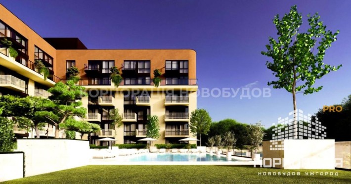 Продаж 1-км квартири, 36.62 м2, 3 поверх,ЖК з басейном і парком - фото 1