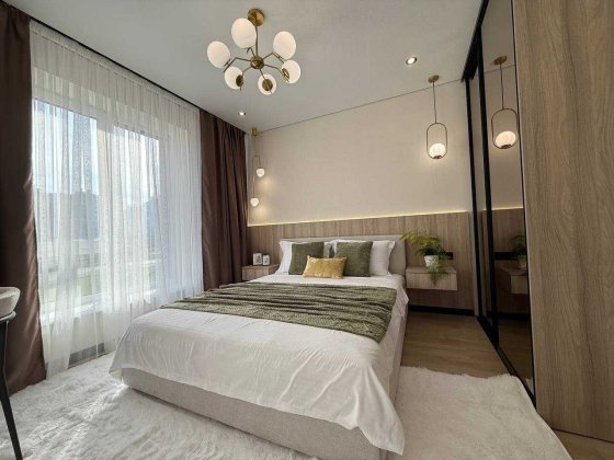 2 кім квартира кухня студія з патіо Крихівці