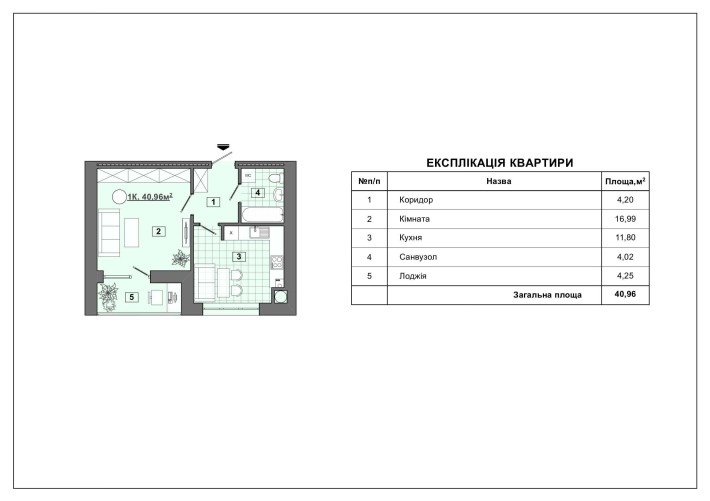 Продаж квартири в ЖК Вишневий - фото 1