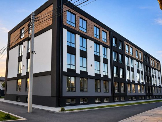 1К квартира у новобудові від забудов-ка. Малоповерховий ЖК. Метро 20хв Білогородка