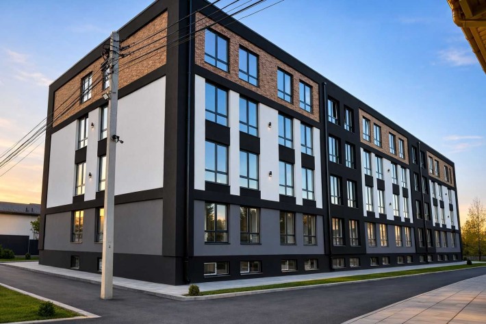 1К квартира у новобудові від забудов-ка. Малоповерховий ЖК. Метро 20хв - фото 1