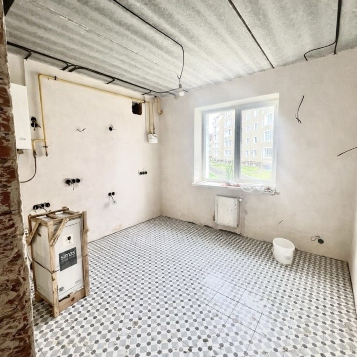 Велика 1к квартира з ЧАСТКОВИМ РЕМОНТОМ, Власний вхід!Податки 2%.Газ! - фото 1