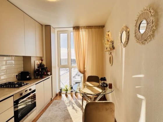 Продаж с.Крюковщина ЖК AURA 1-кімн кварт 3/6 28м зремонтом та меблями Крюківщина