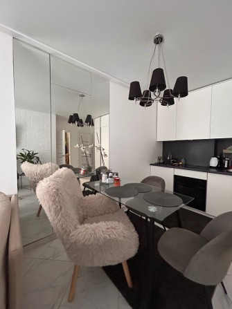 Без комісії, 1к квартира 38м кВ, меблі, техніка, тераса, тепла підлога - фото 1