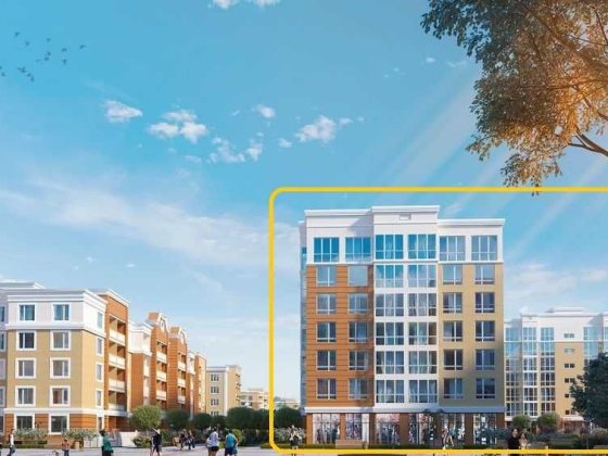 3к квартира (89 кв.м.) з панорамними вікнами ЖК Петрівський квартал Святопетрівське