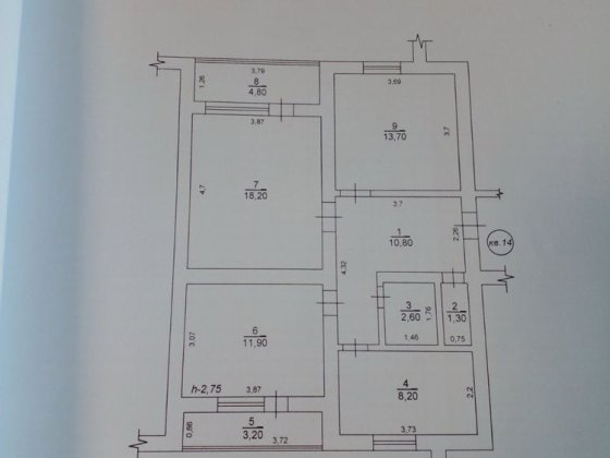 Продається велика 3-к квартира в м.Березань Березань
