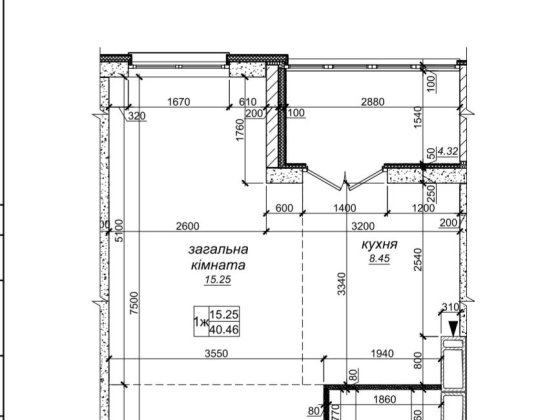Продається 1-кімнатна квартира Иванковичи