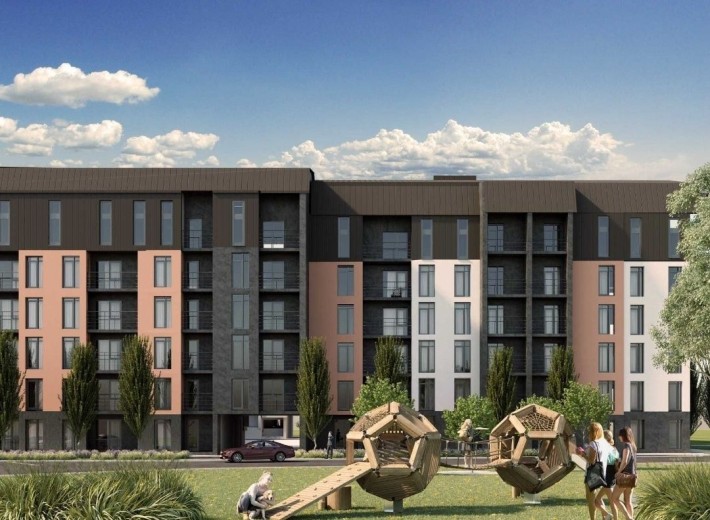 Продаж 1 кім. квартира 34 м2 ЖК Дружній Двір, с. Солонка - фото 1