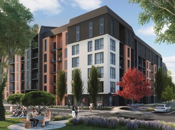 Продаж 2 кім. квартира 77 м2 ЖК Дружній Двір, с. Солонка - фото 1