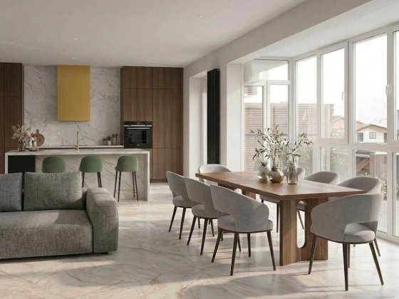 2-к квартира 98,5 м² зі студією 42м². панорамні вікна | 2 санвузли | Брюховичі