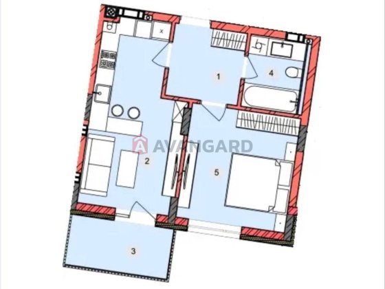 Продаж 1-кіматної квартири в ЖК 'Статус Парк' в Брюховичах Брюховичі
