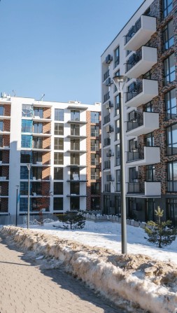 Продаж 1к квартири біля лісу у м.Винники,здача будинку 2026 р - фото 1