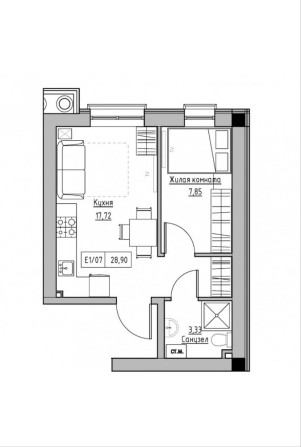 Квартира в новострое с ремонтом | выгодная цена | этап строительства - фото 1