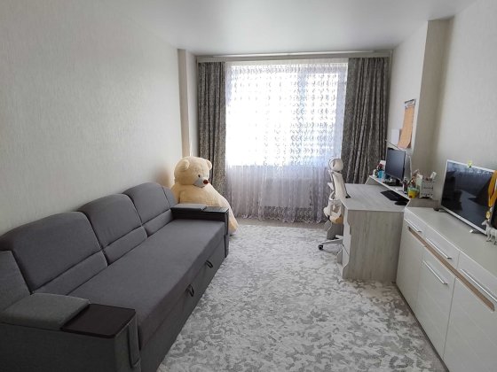 2-комнатная квартира с капитальным ремонтом в ЖК «7 Небо» -программы Авангард