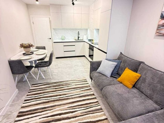 Эксклюзивная 1к квартира в новом ЖК вблизи моря Крижанівка