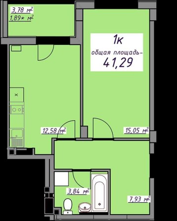 Нова квартира найбільшого планування ЖК Сьоме небо - фото 1