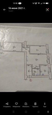 Продам 3-комнатную квартиру в г.Подольске Одесской обл. - фото 1