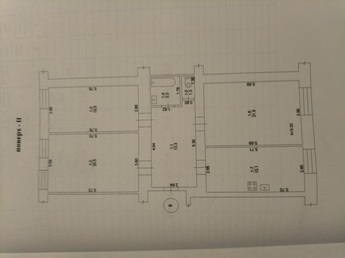 Продається 3кімнатна квартира - фото 1