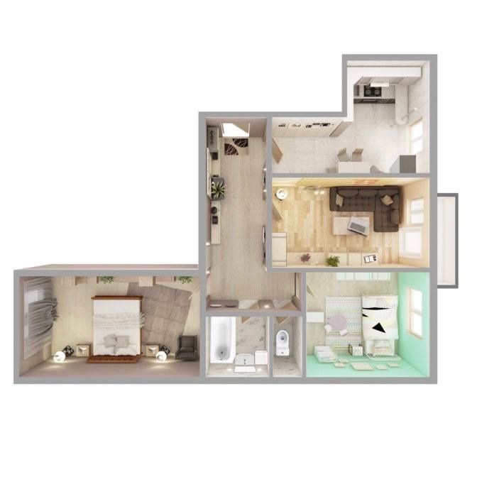 Квартира жк вентум поселок котовского, одесса - фото 1