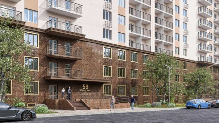 Лучшая цена за кв.м в сданном доме на Сахарова. 1к квартира 46,4 кв.м - фото 1