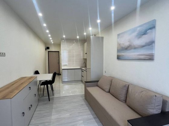 Акварель 2 Студия с ремонтом и мебелью Лиманка