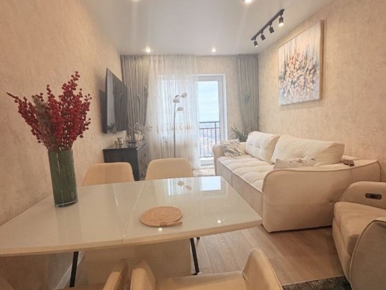 Стильная квартира 2-ком. в Кадор Таирова Жемчужина 62 м, новый ремонт Лиманка