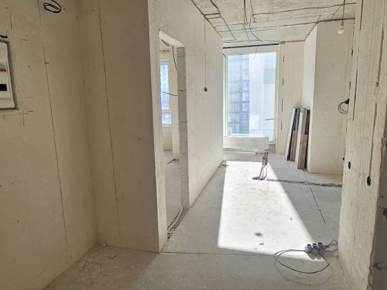 1-ком.Акварель8.начатый ремонт.