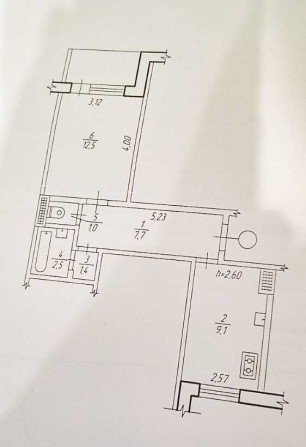 1 кімнатна квартира в Квасилові - фото 1