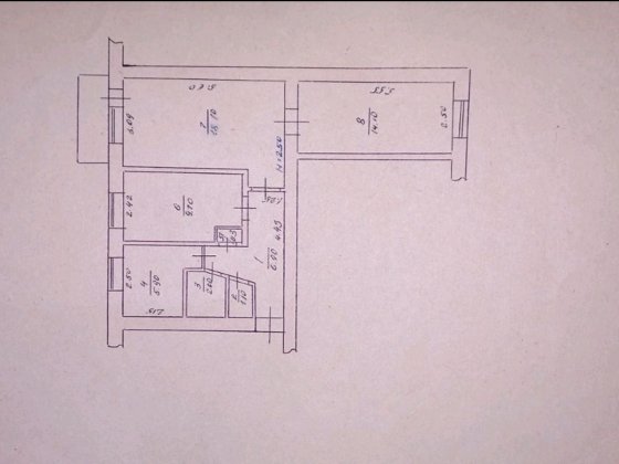 Трикімнатна квартира в районі Фрегат Первомайськ