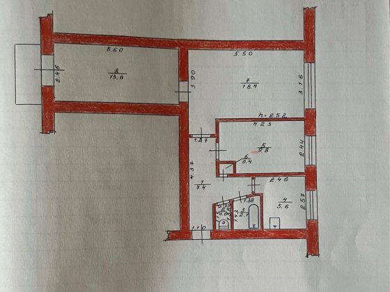 Квартира трикімнатна м.Ізяслав, Хмельницька обл Изяслав