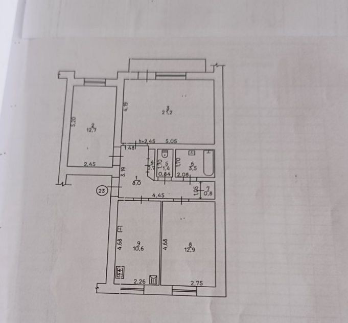 Продається 3-х кімнатна квартира - фото 1