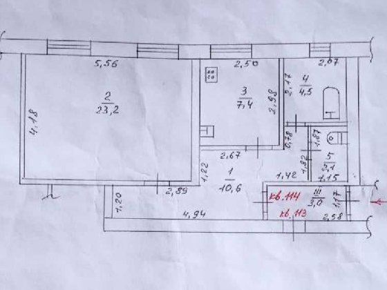 Продам просторную 1к вартиру под ремонт, собственник, Покров Покров
