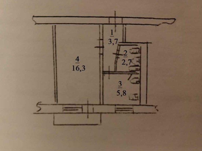 Продам 1-кімнатну квартиру у центрі Білої Церкви - фото 1