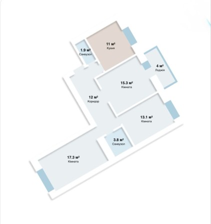 БЕЗ КОМІСІЇ 3к квартира 700$/м2 Спокійна Локація - фото 1