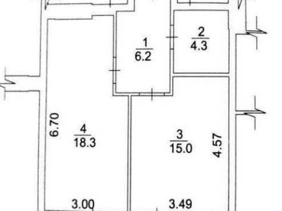 Продаж 1 кімнатна квартира ЖК Лісовий квартал Бровары