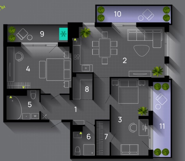 жк манхетен ап благо єОселя розтермінування акція озеро парк - фото 1