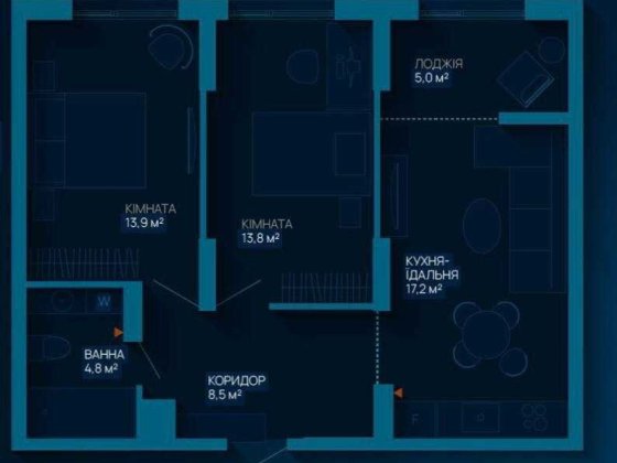 Продаю 2-к квартиру від забудовника Ивано-Франковск