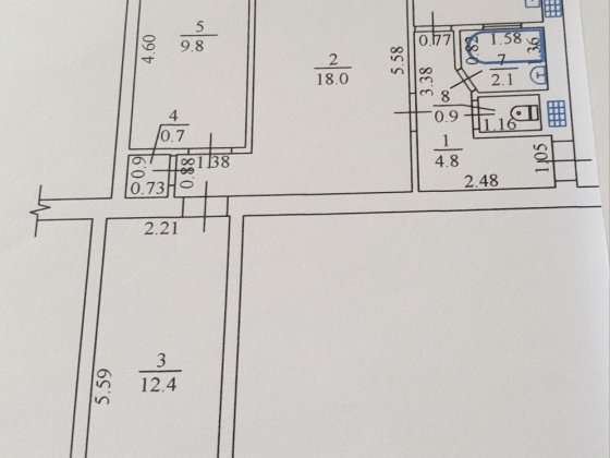 БЕЗ КОМІСІЇ .Центр міста,площа Перемоги..3-х кімнатна.кв .вул.Перемоги Кременчуг