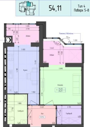 Продам квартиру в новобудові, 7 поверх - фото 1