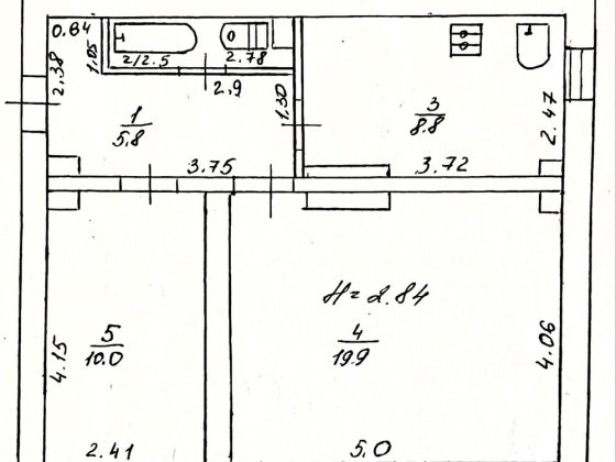 Продам 2-х кімнатну квартиру Кривий Ріг