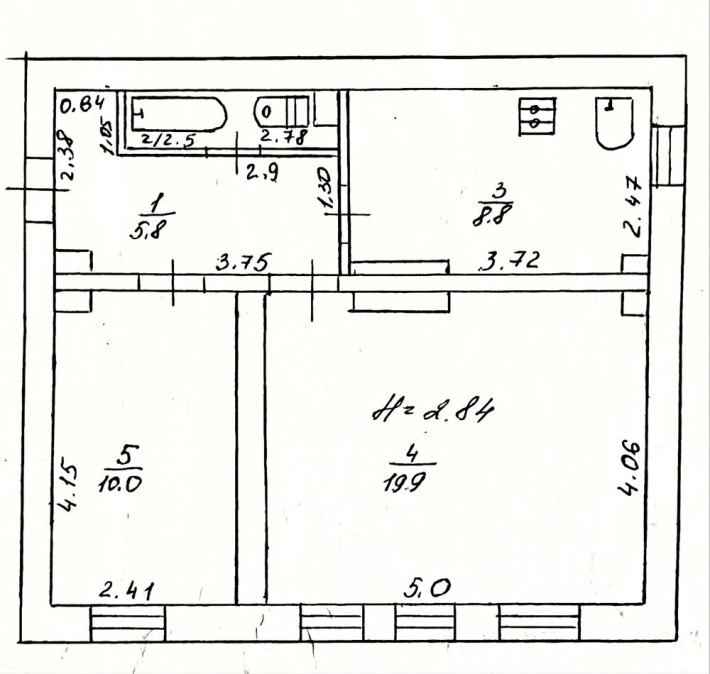 Продам 2-х кімнатну квартиру - фото 1