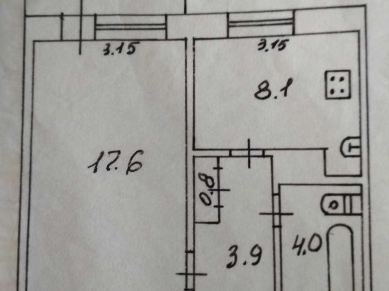 Міняю   однокімнатну квартиру Кривой Рог